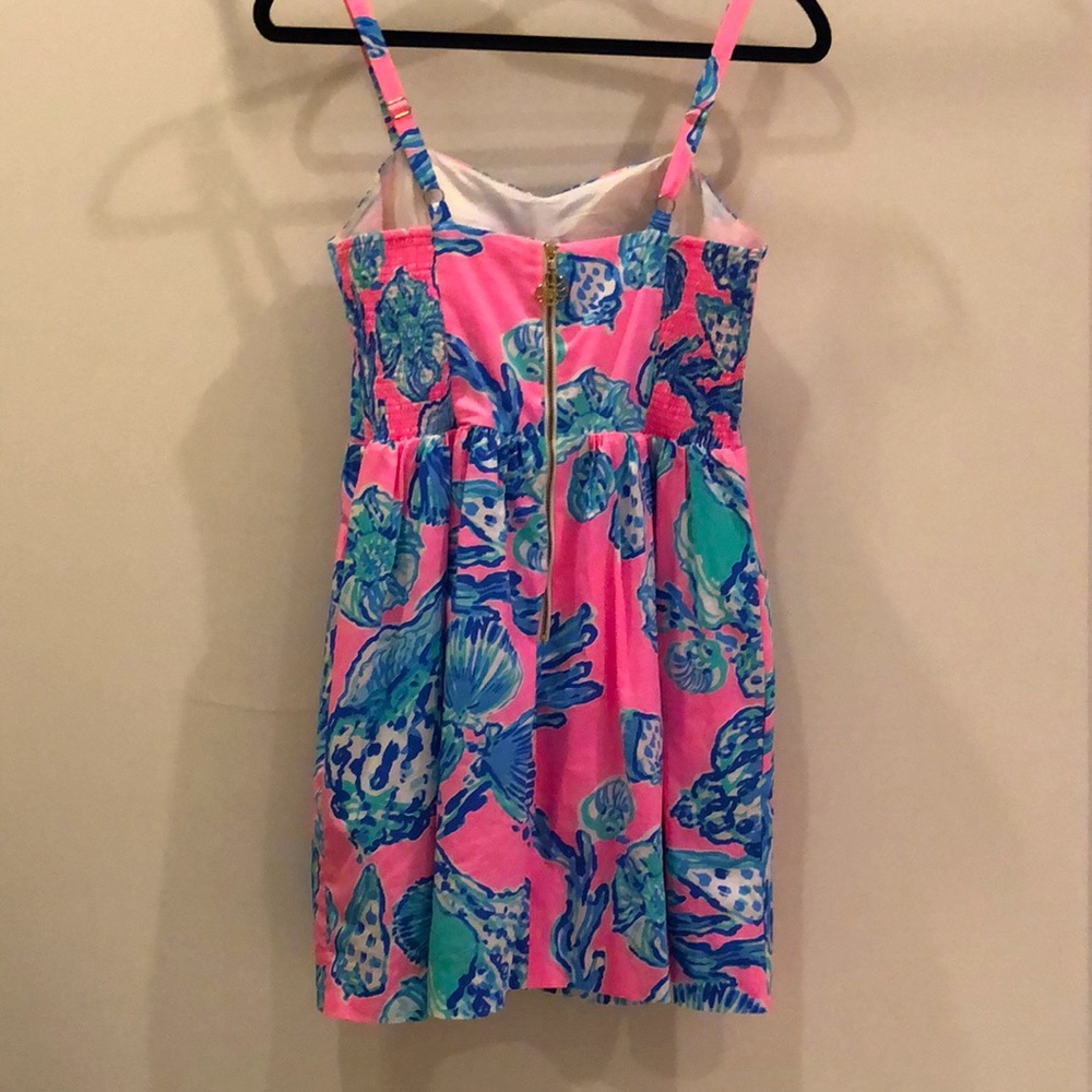 Lilly Sundress. Shell Pattern. Adjustable Straps.… - image 2